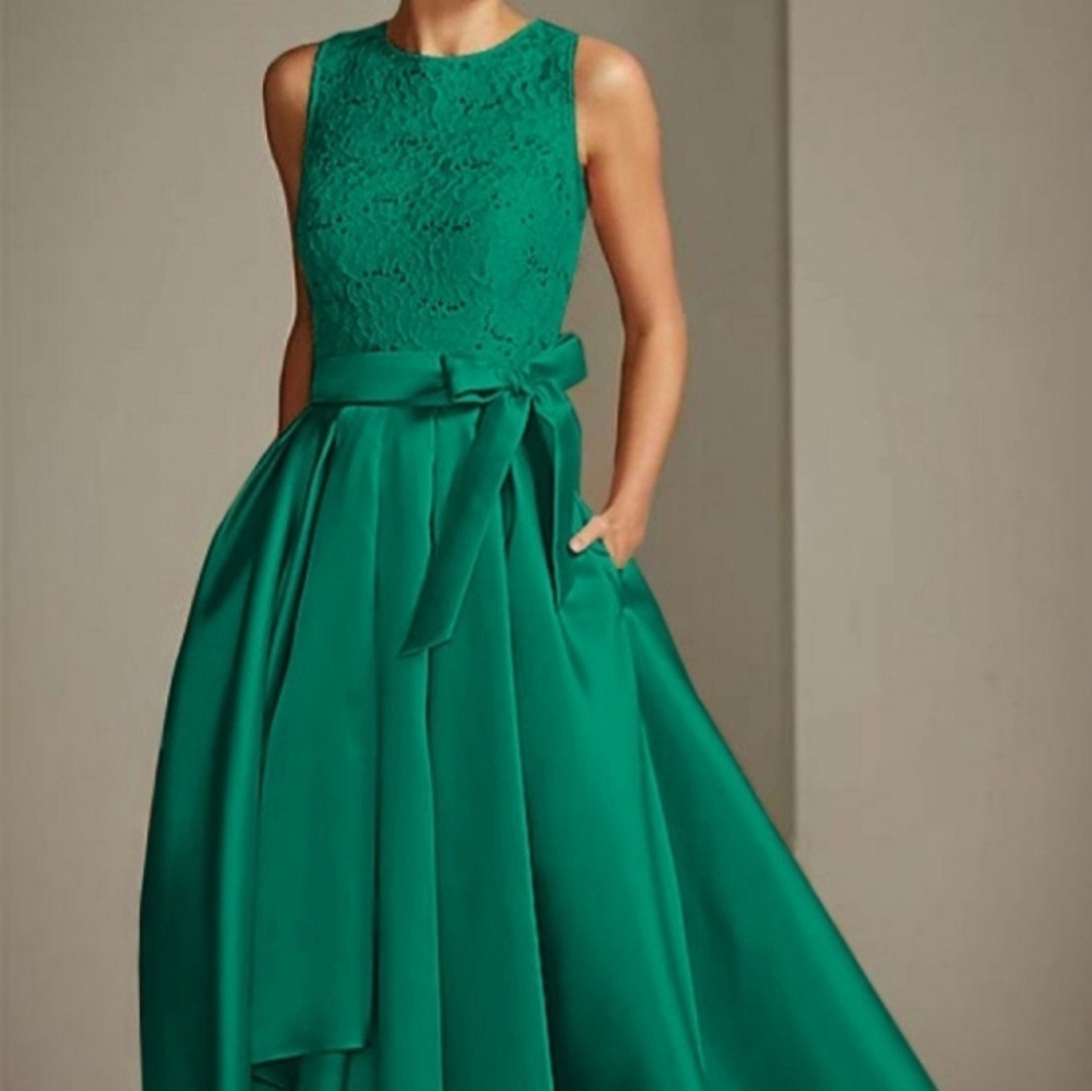 Emerald Green cocktail dress